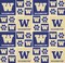Sykel Enterprises-University of Washington Cotton Fabric-Washington Huskies Geometric Cotton Quilting Fabric